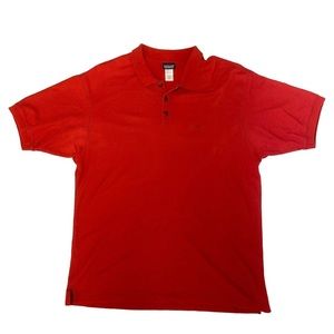 Patagonia Polo Size XL Men's Cotton Outdoors Casual Orange Shirt